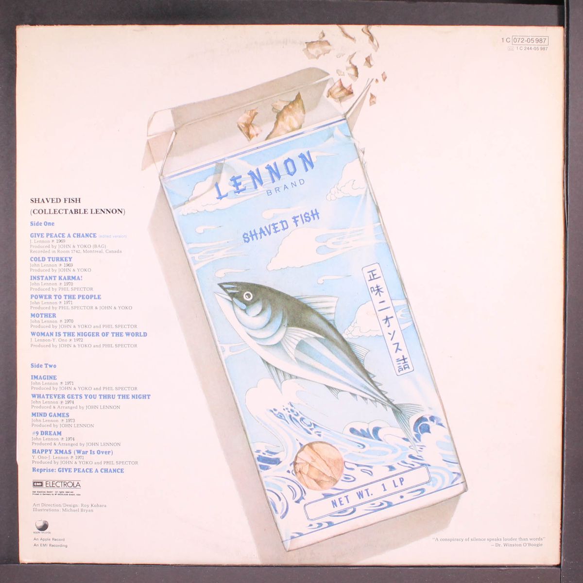 shaved fish by JOHN LENNON