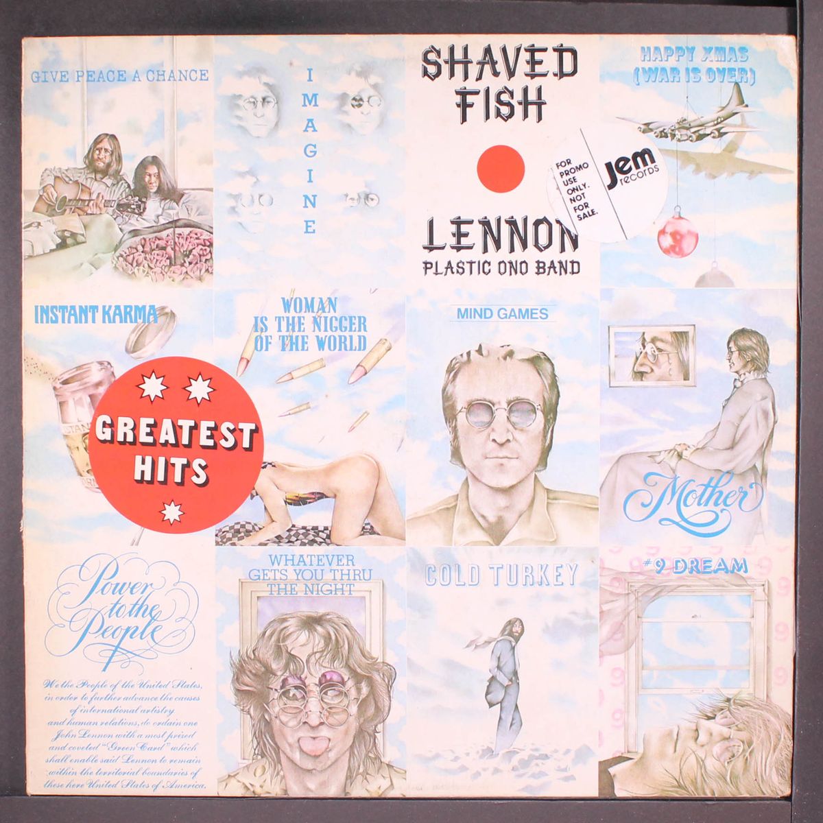 shaved fish by JOHN LENNON