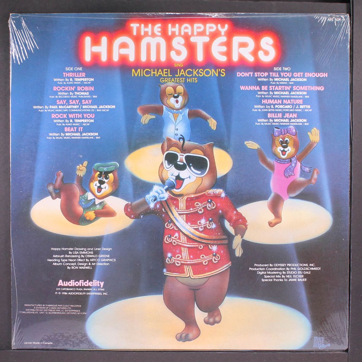sing michael jackson's greatest hits by HAPPY HAMSTERS