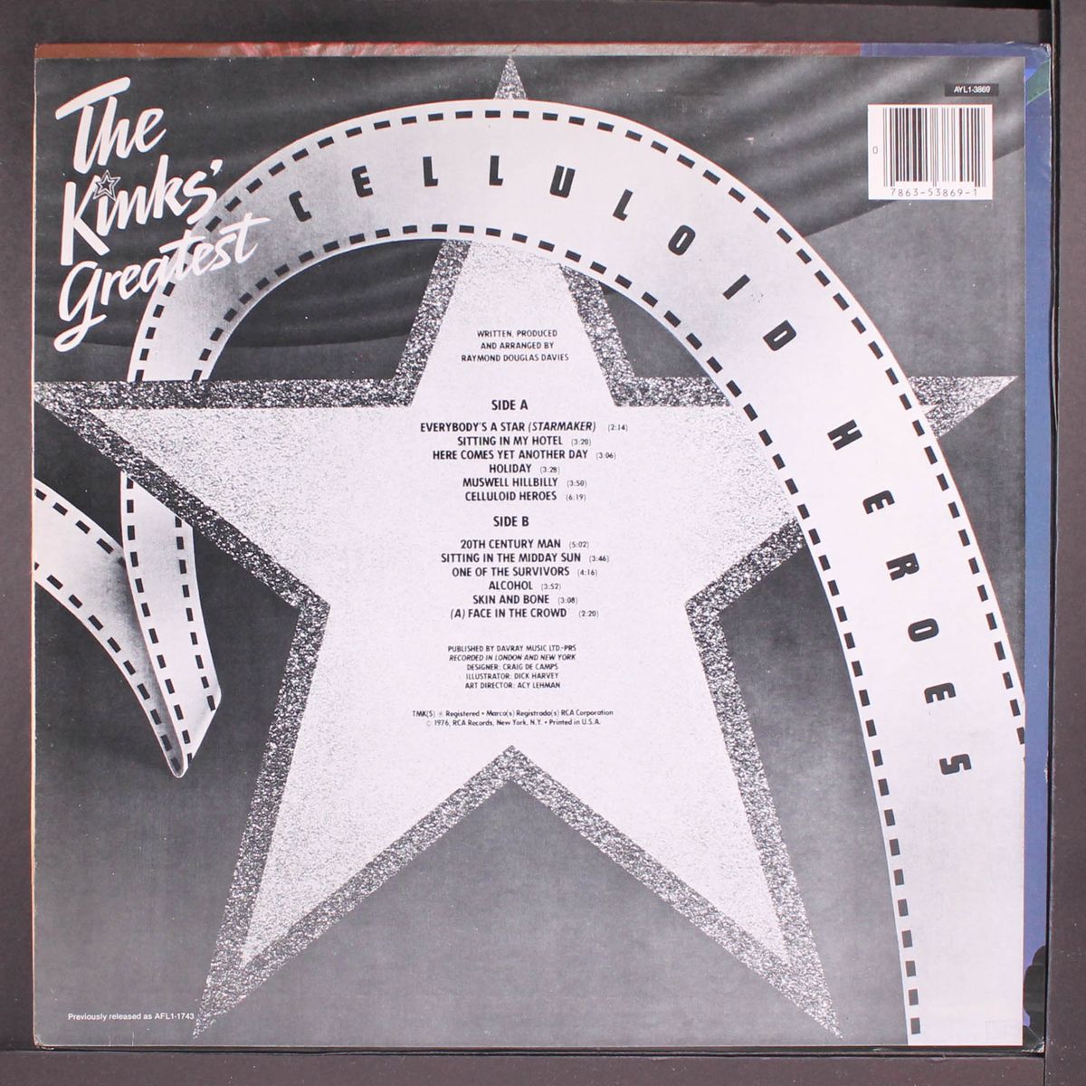 greatest, celluloid heroes by KINKS