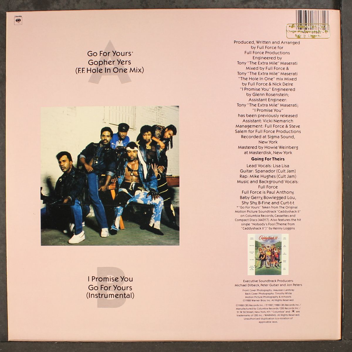 go for yours by LISA LISA & CULT JAM W/ FULL FORCE
