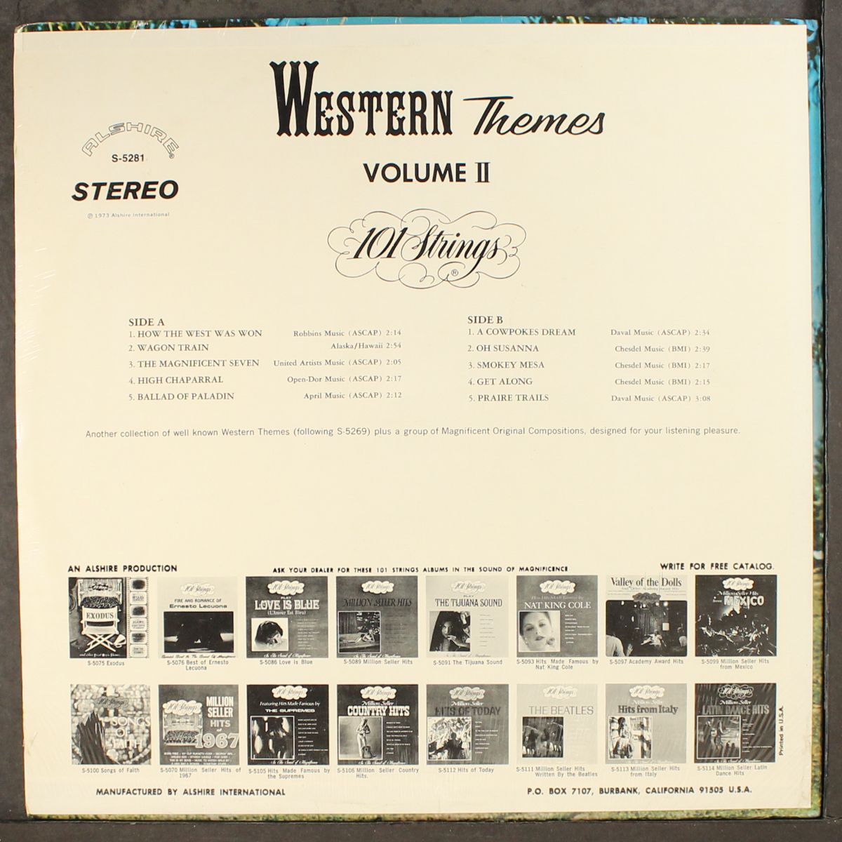 western themes, vol. 2 by 101 STRINGS