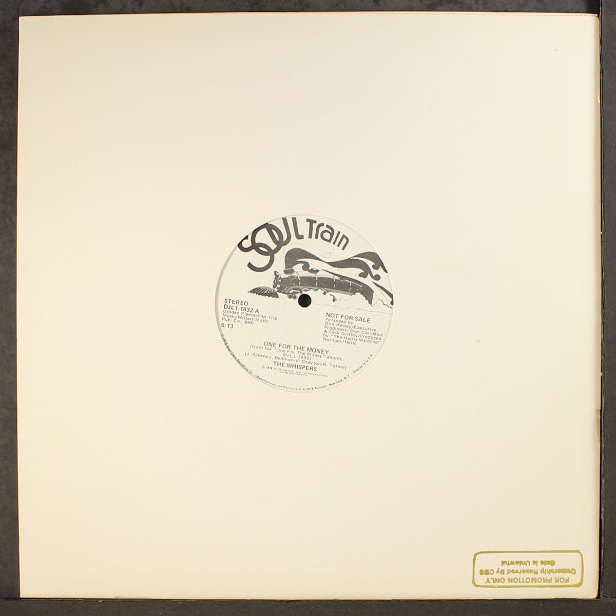 one for the money / same by WHISPERS