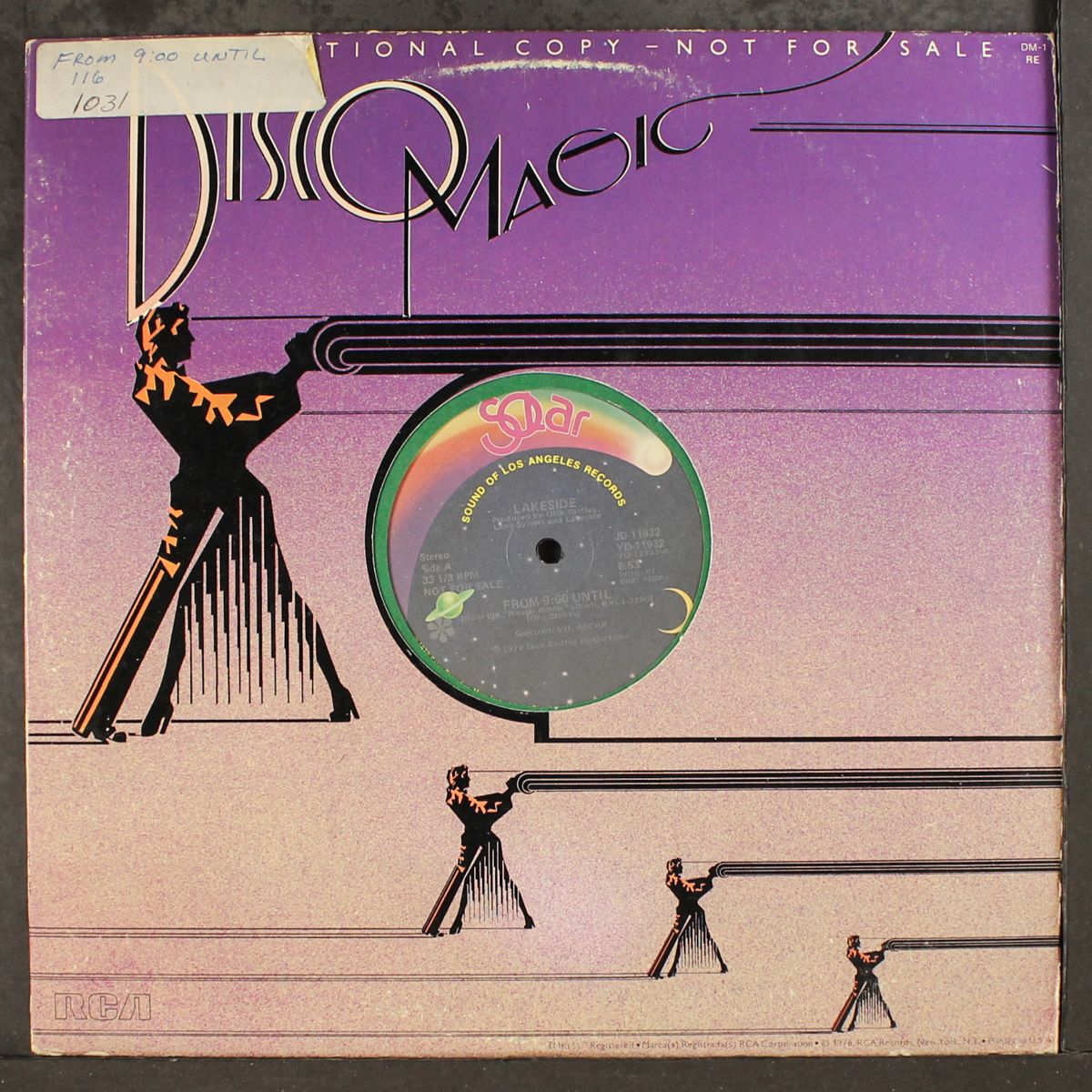 from 9:00 until / all in my mind by LAKESIDE
