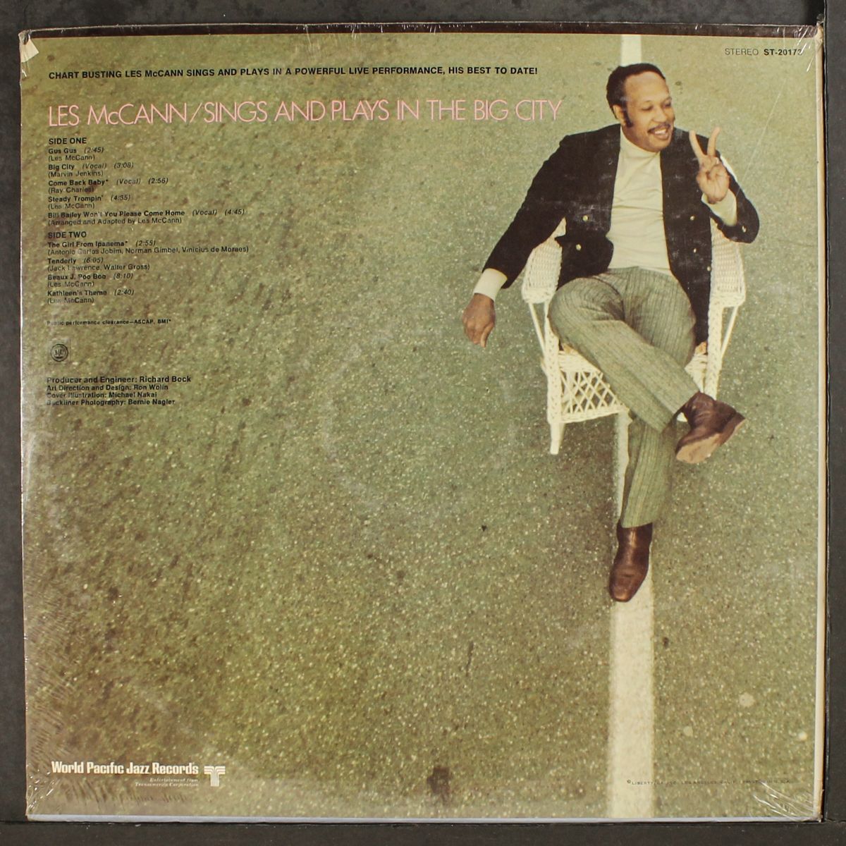 new from the big city by LES MCCANN