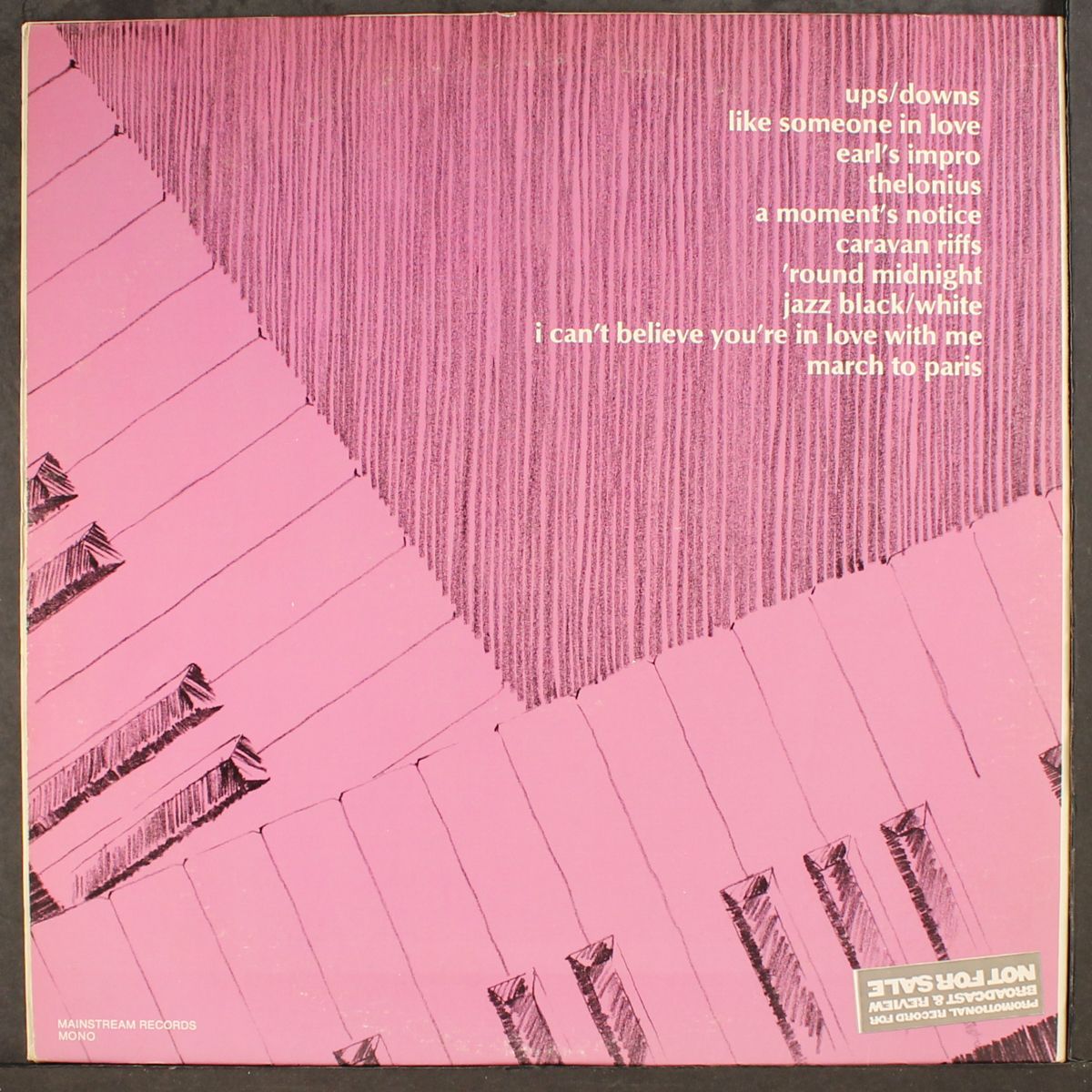 ups 'n downs by BUD POWELL