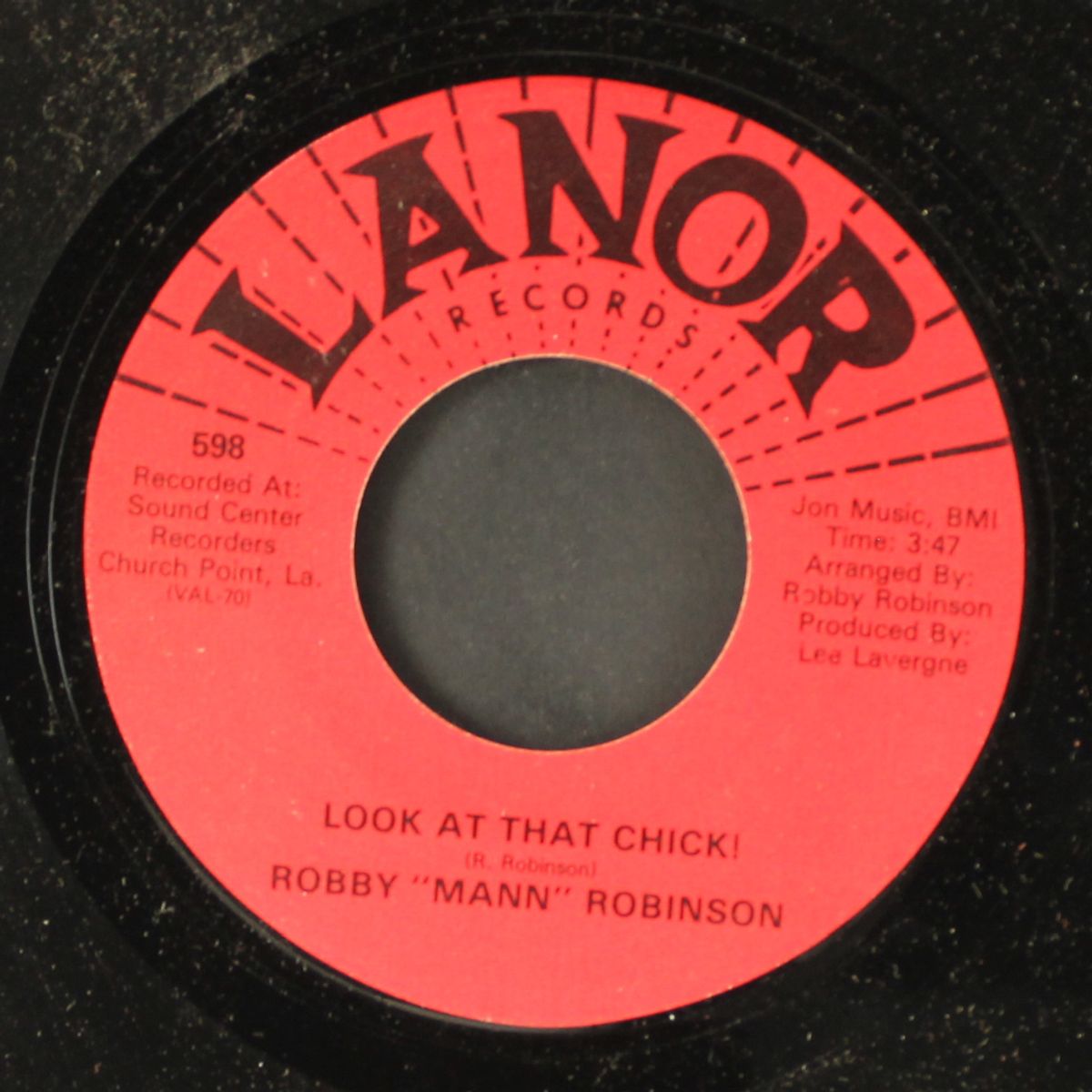 look at that chick! / there's a man down there by ROBBY "MANN" ROBINSON