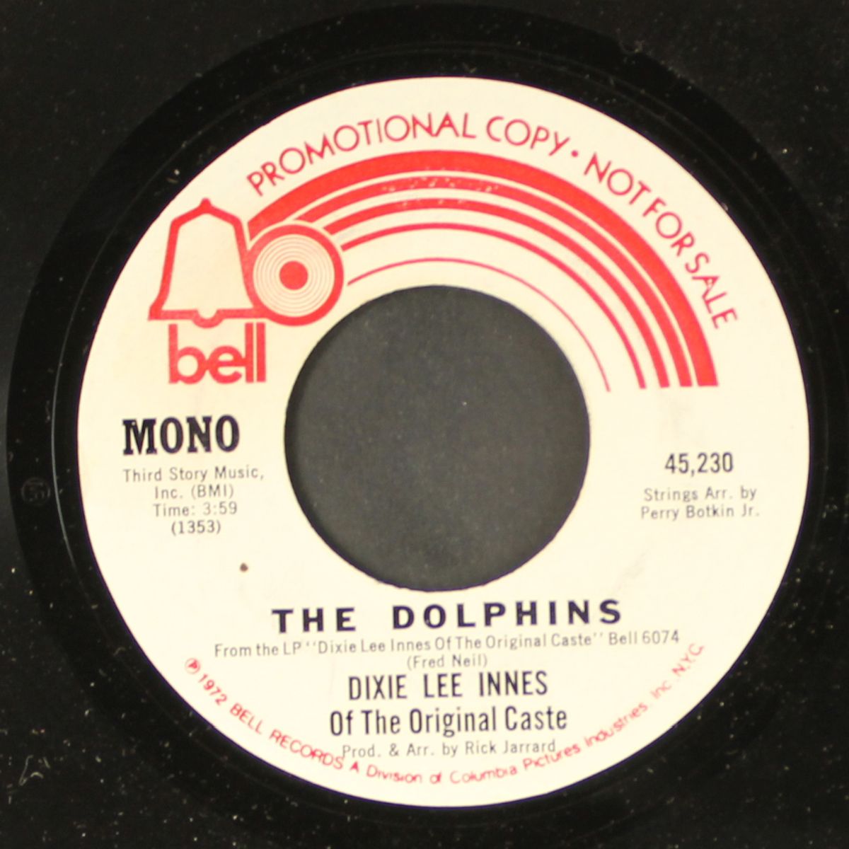 black paper roses / the dolphins by DIXIE LEE INNES