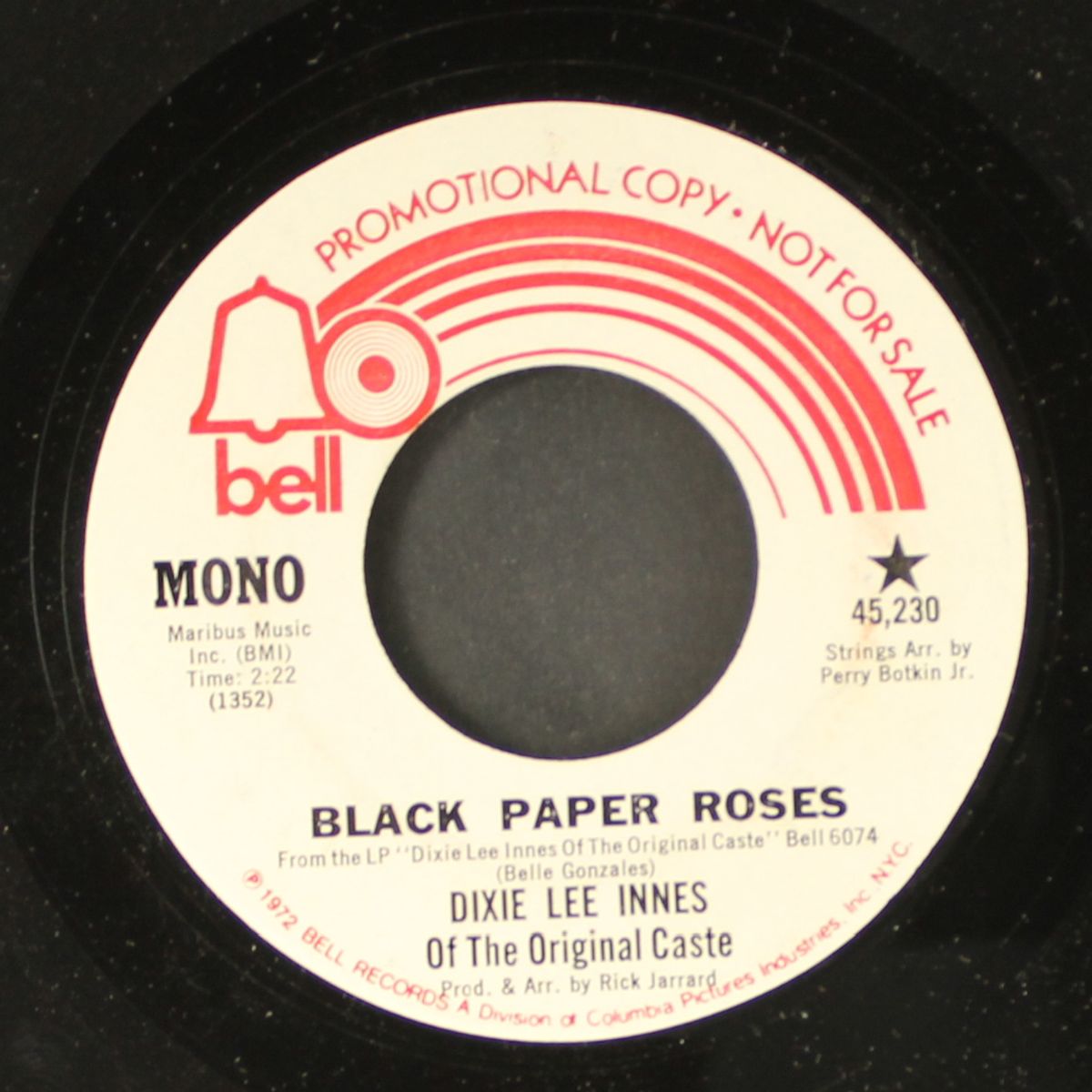 black paper roses / the dolphins by DIXIE LEE INNES