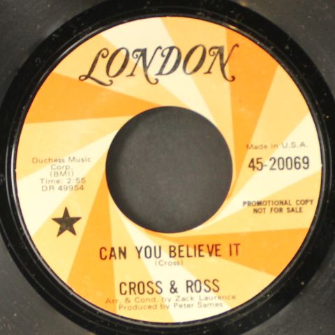 KEITH CROSS & PETER ROSS