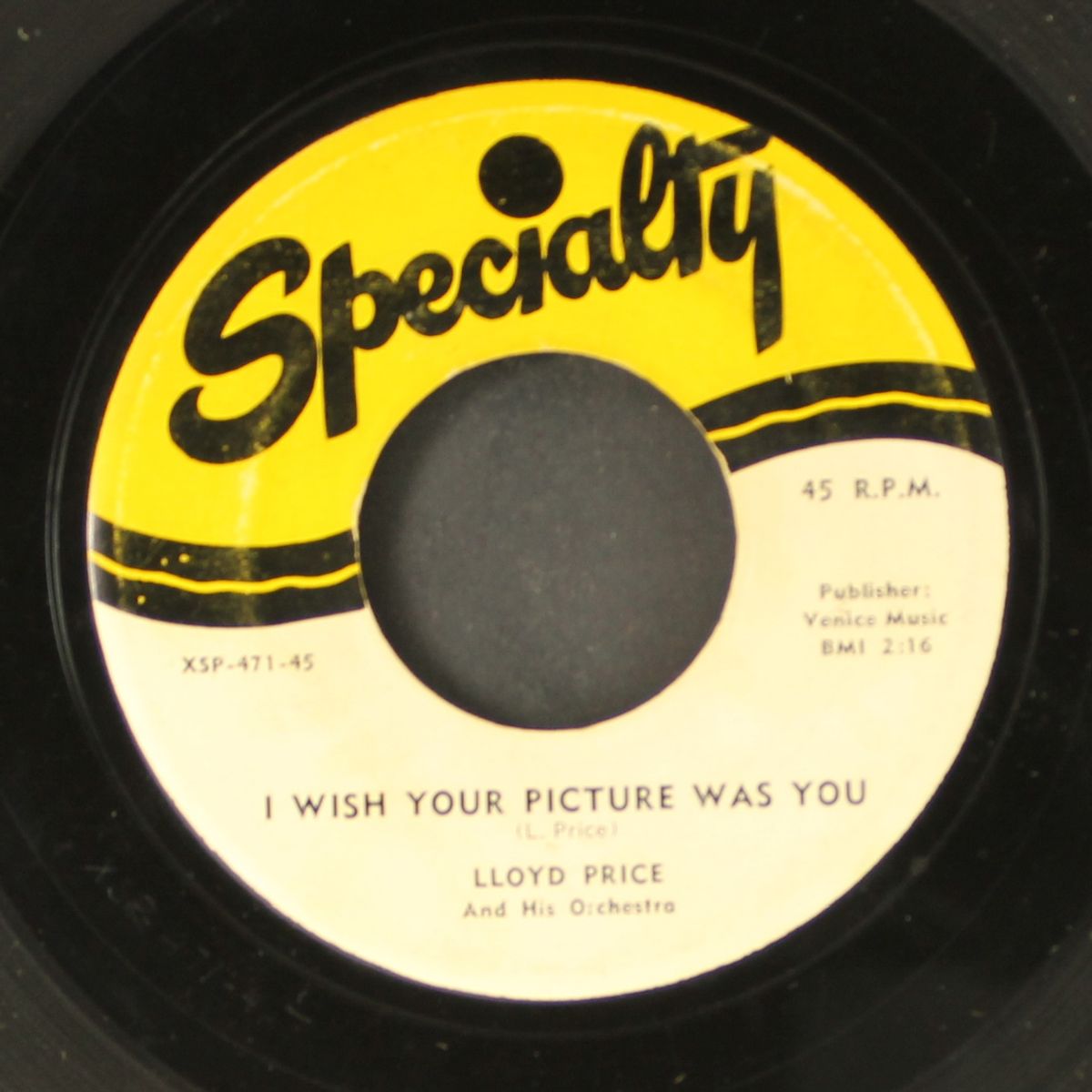 i wish your picture was you / frog legs by LLOYD PRICE