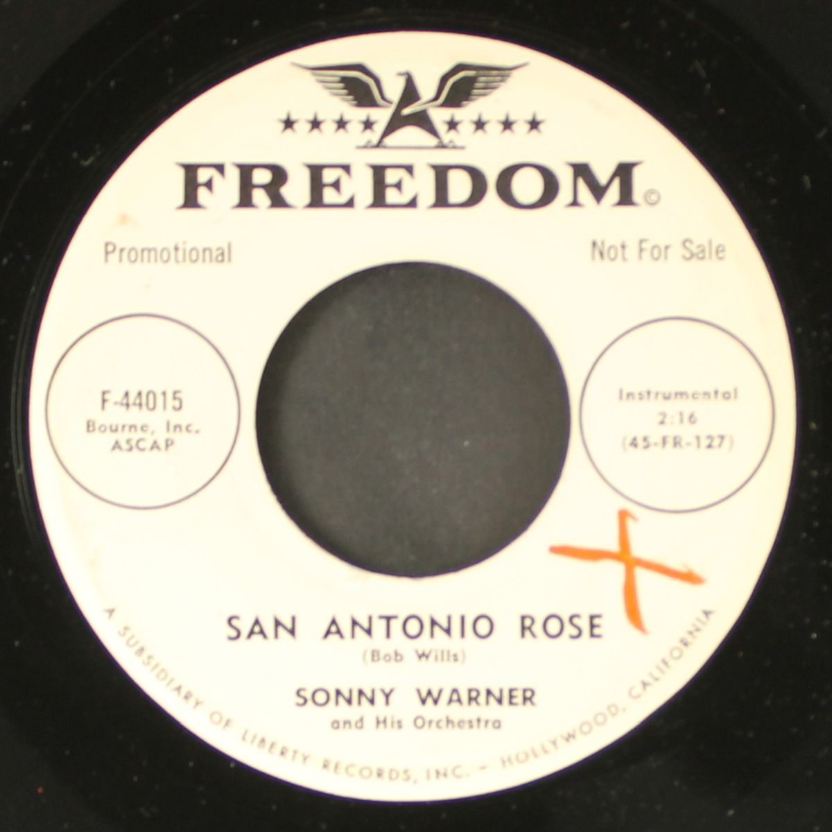 riff runner / san antonio rose by SONNY WARNER