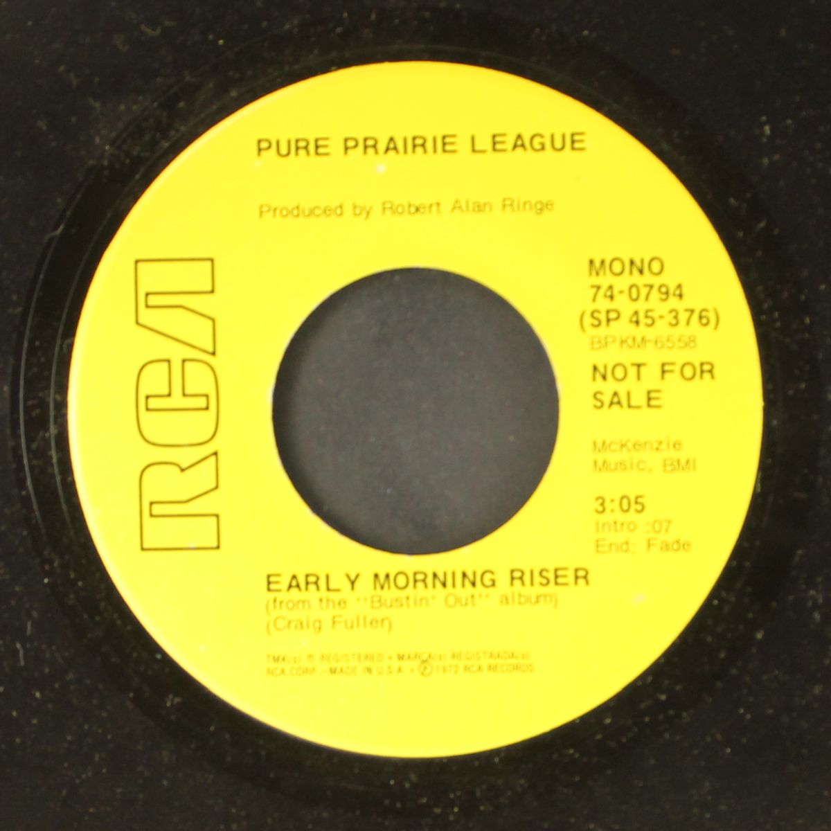 early morning riser / mono by PURE PRAIRIE LEAGUE