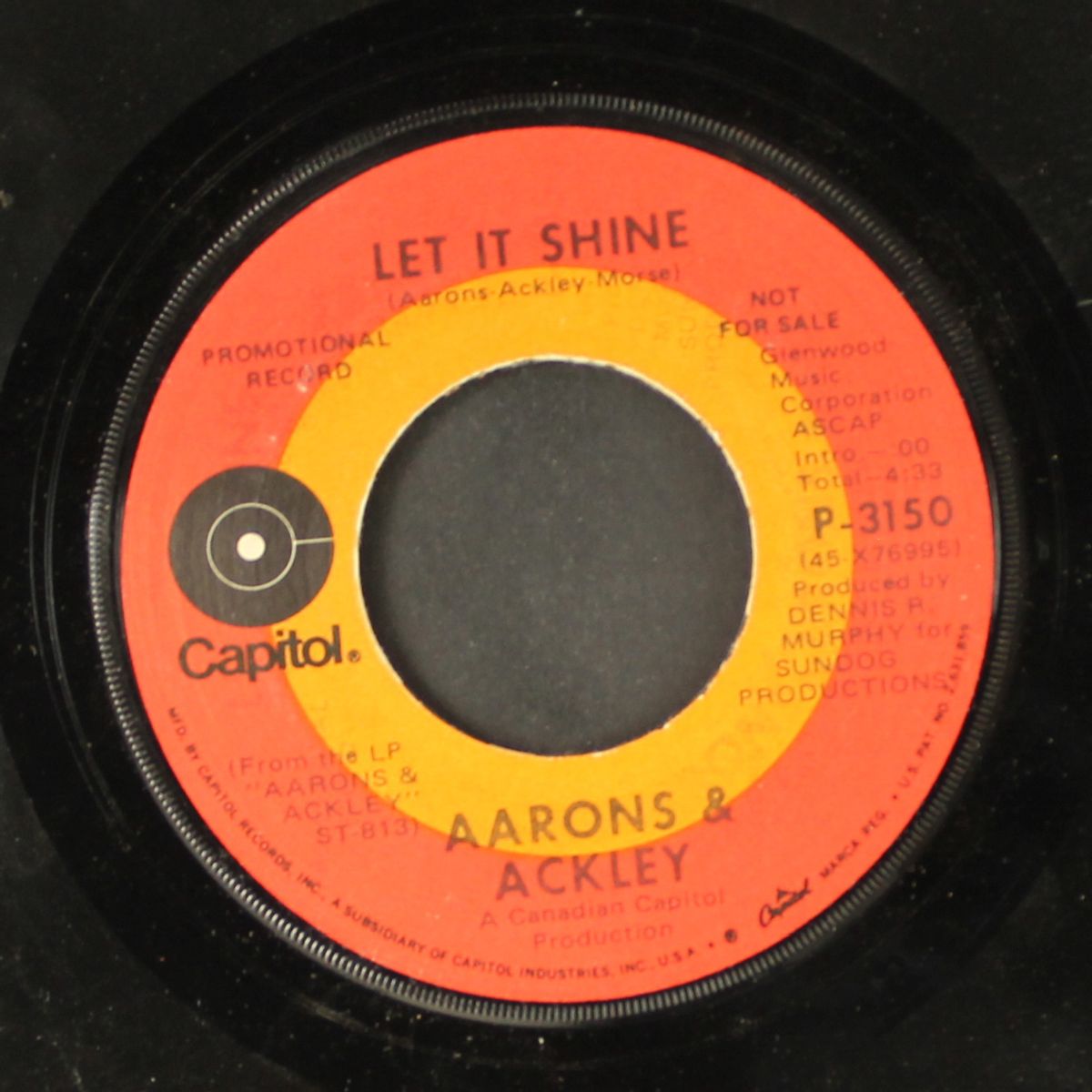 lay me down / let is shine by AARONS & ACKLEY
