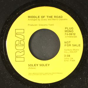 MIDDLE OF THE ROAD