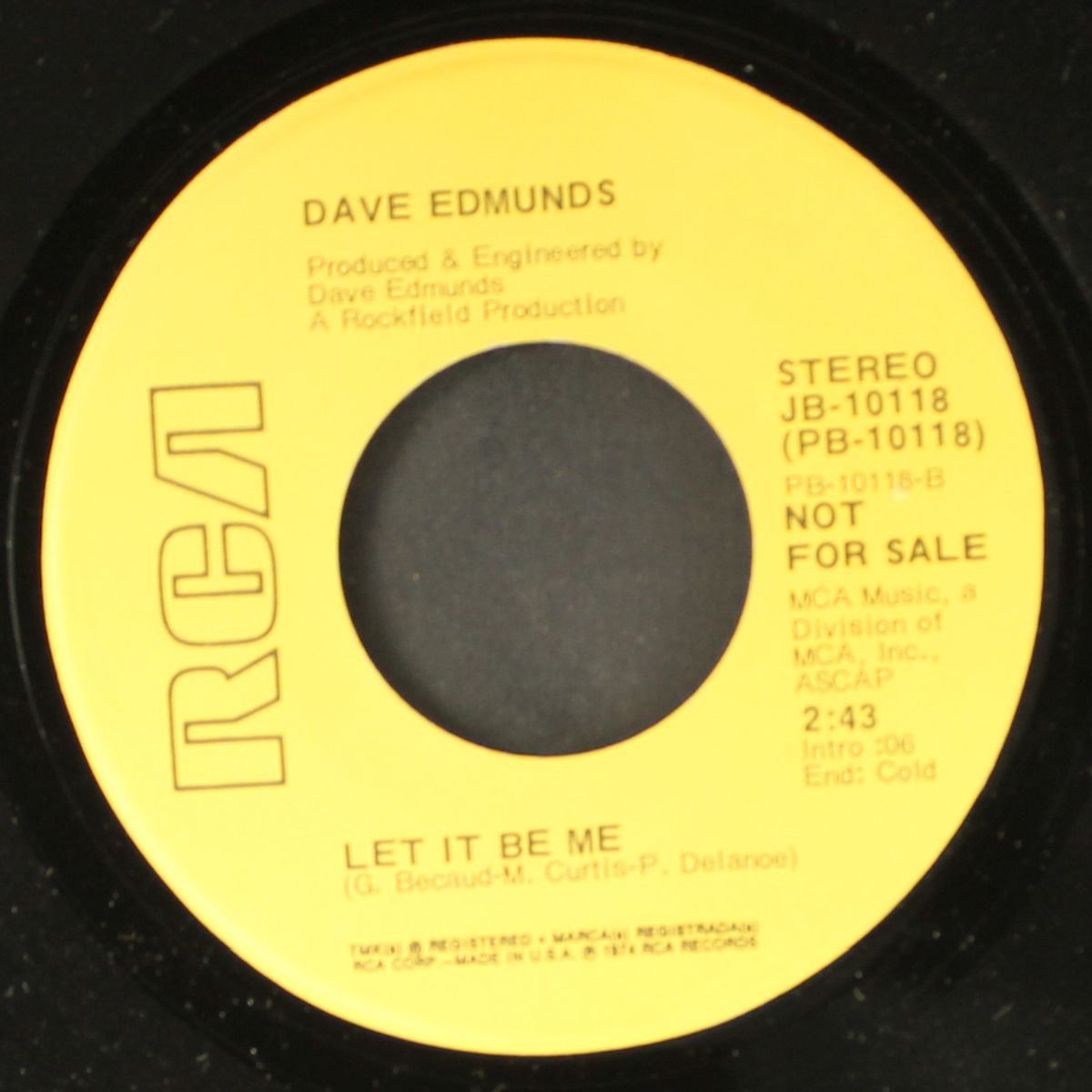 need a shot of rythm and blues by DAVE EDMUNDS