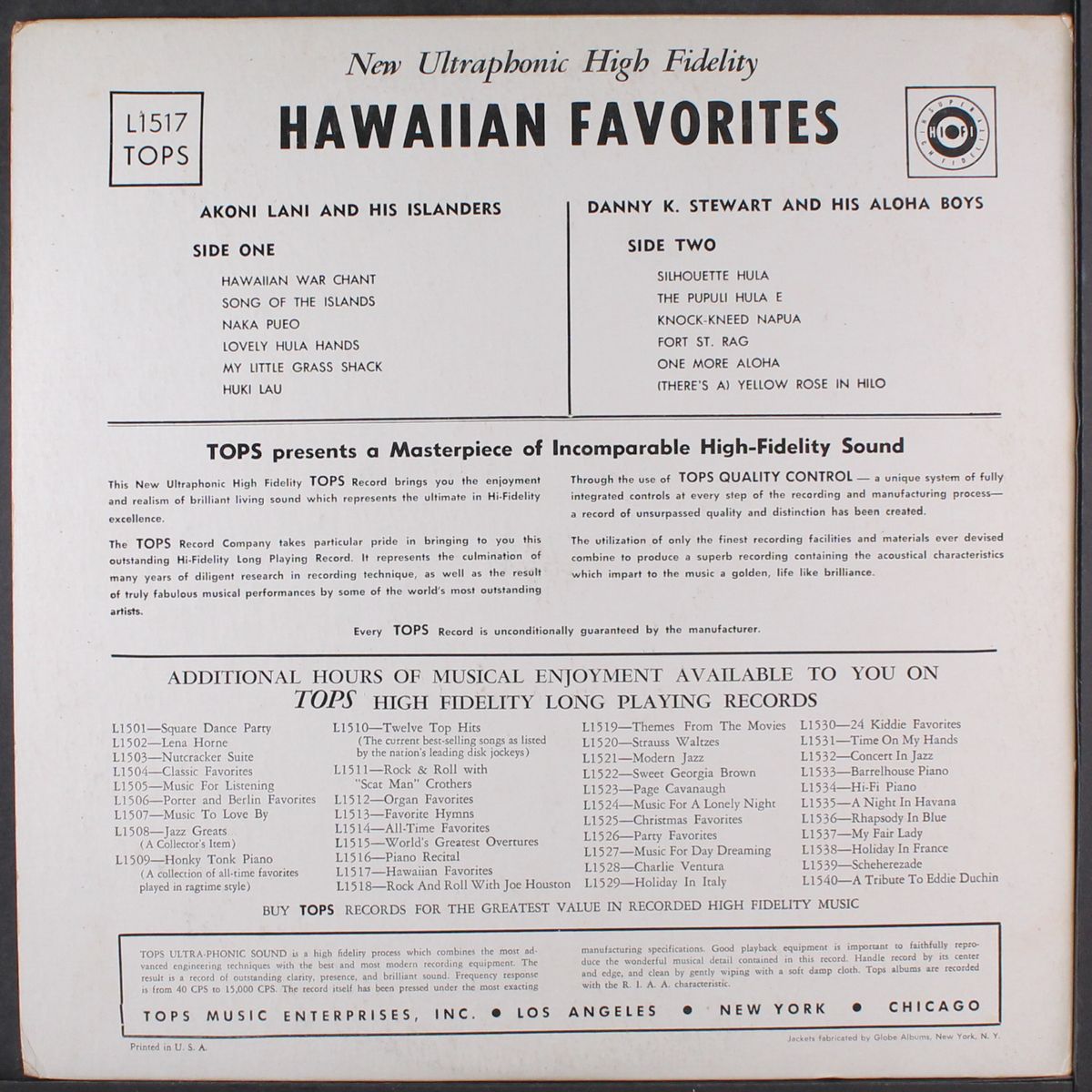 hawaiian favorites by AKONI LANI / DANNY STEWART