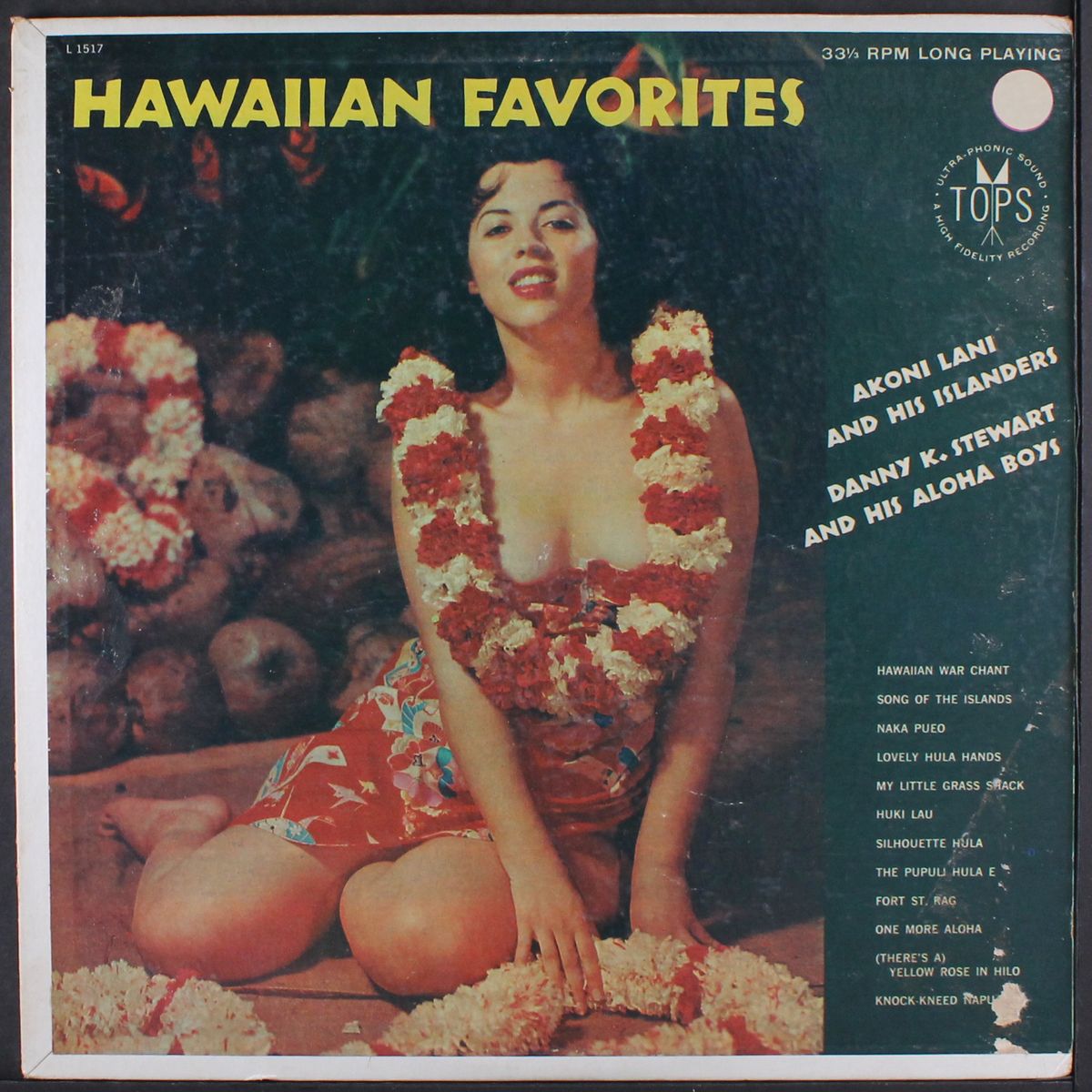 hawaiian favorites by AKONI LANI / DANNY STEWART