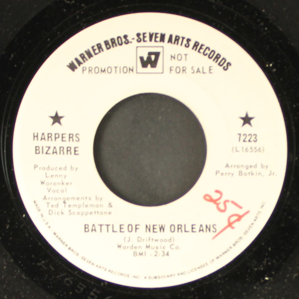 battle of new orleans by HARPERS BIZARRE