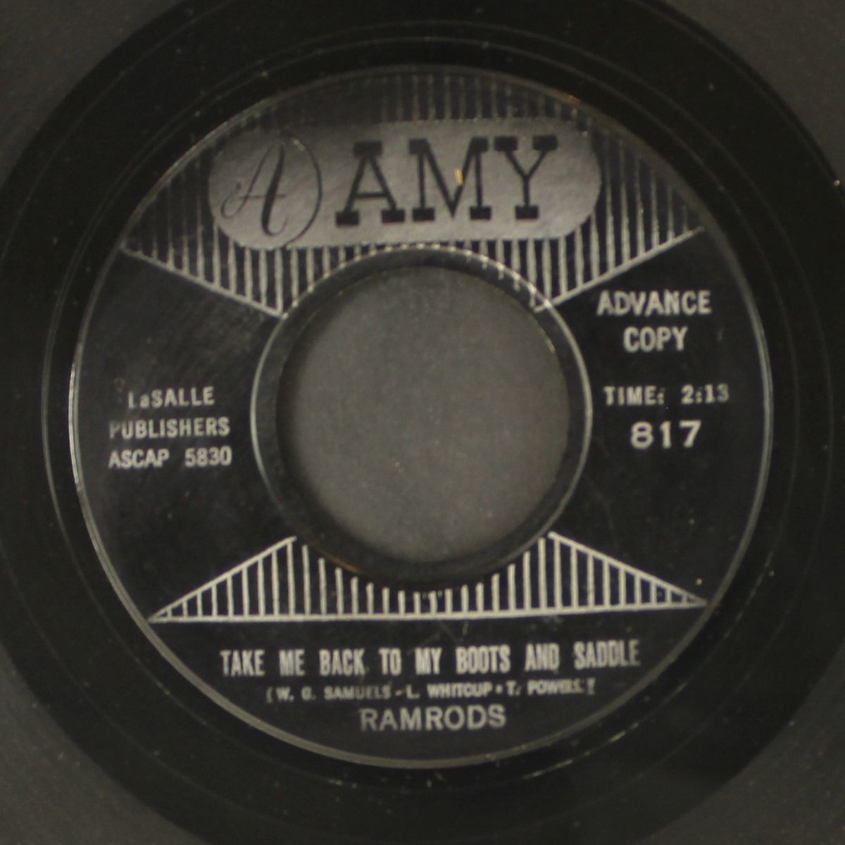 loch lomond rock / take me back to my boots and saddle by RAMRODS