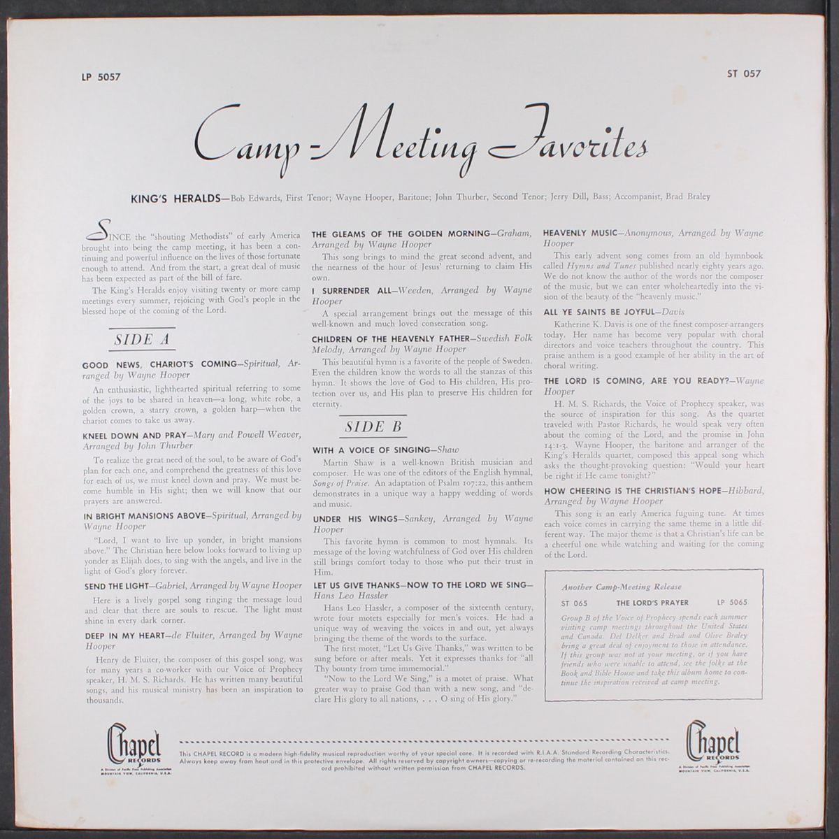 camp-meeting favorites by KING'S HERALDS