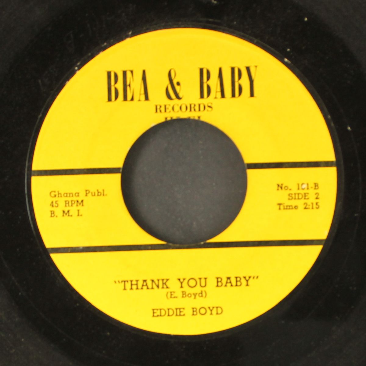 i'm commin' home / thank you baby by EDDIE BOYD