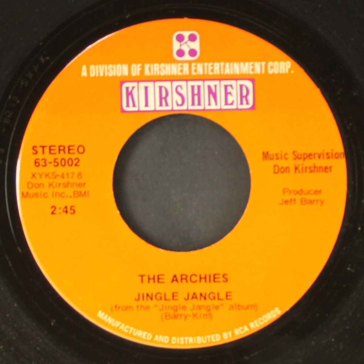 jingle jangle / justine by ARCHIES