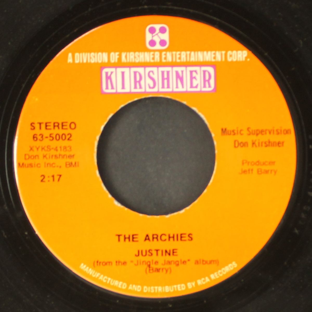 jingle jangle / justine by ARCHIES