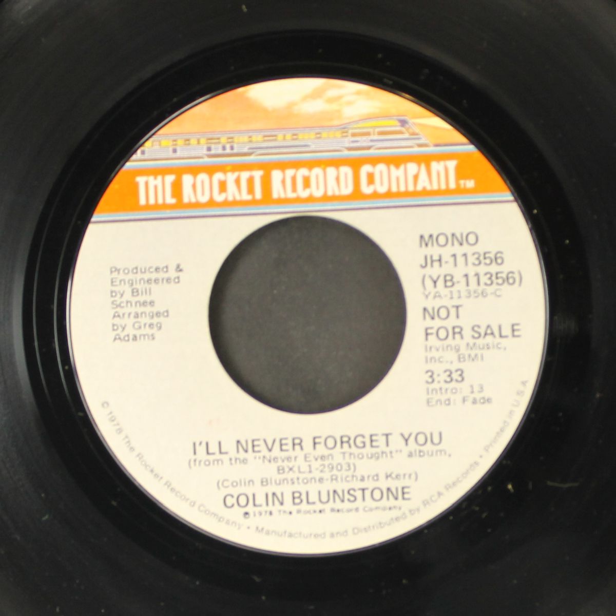 i'll never forget you / mono by COLIN BLUNSTONE