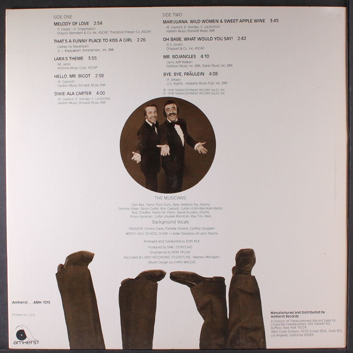 songs in the key of laugh by GAYLORD & HOLIDAY