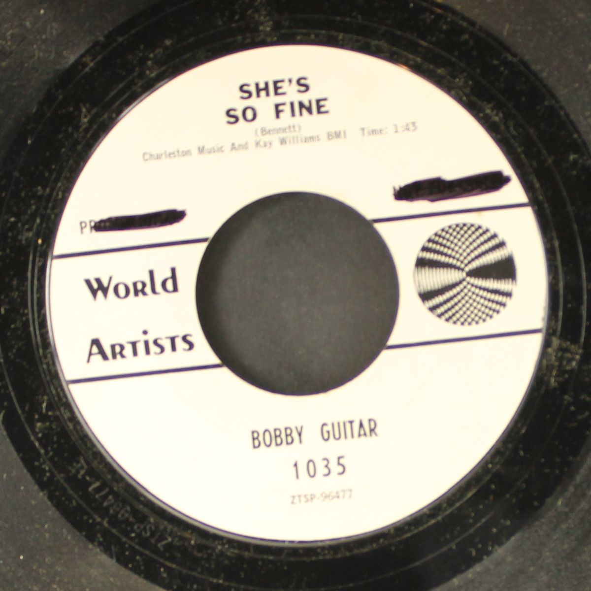she's so fine / when girl's do it by BOBBY GUITAR