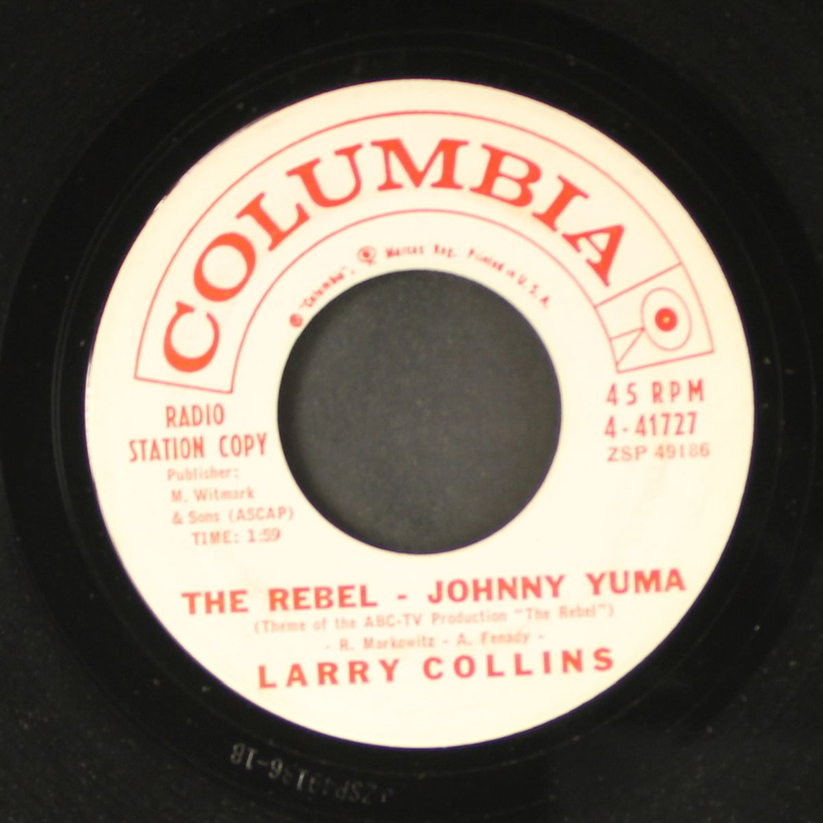 spur of the moment / the rebel, johnny yuma by LARRY COLLINS