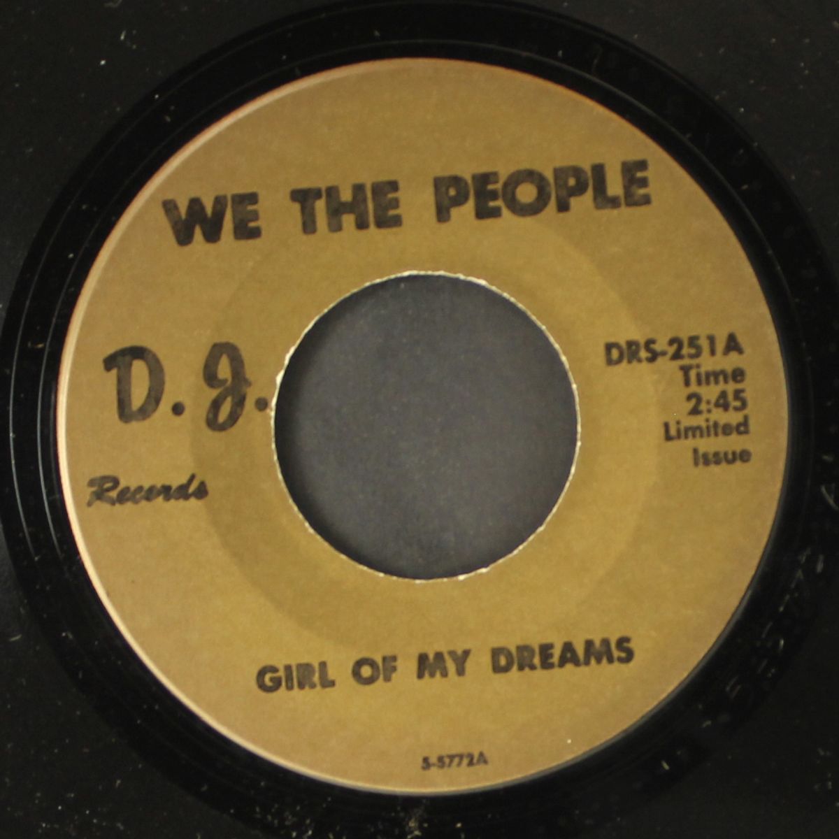 point panic / girl of my dreams by WE THE PEOPLE