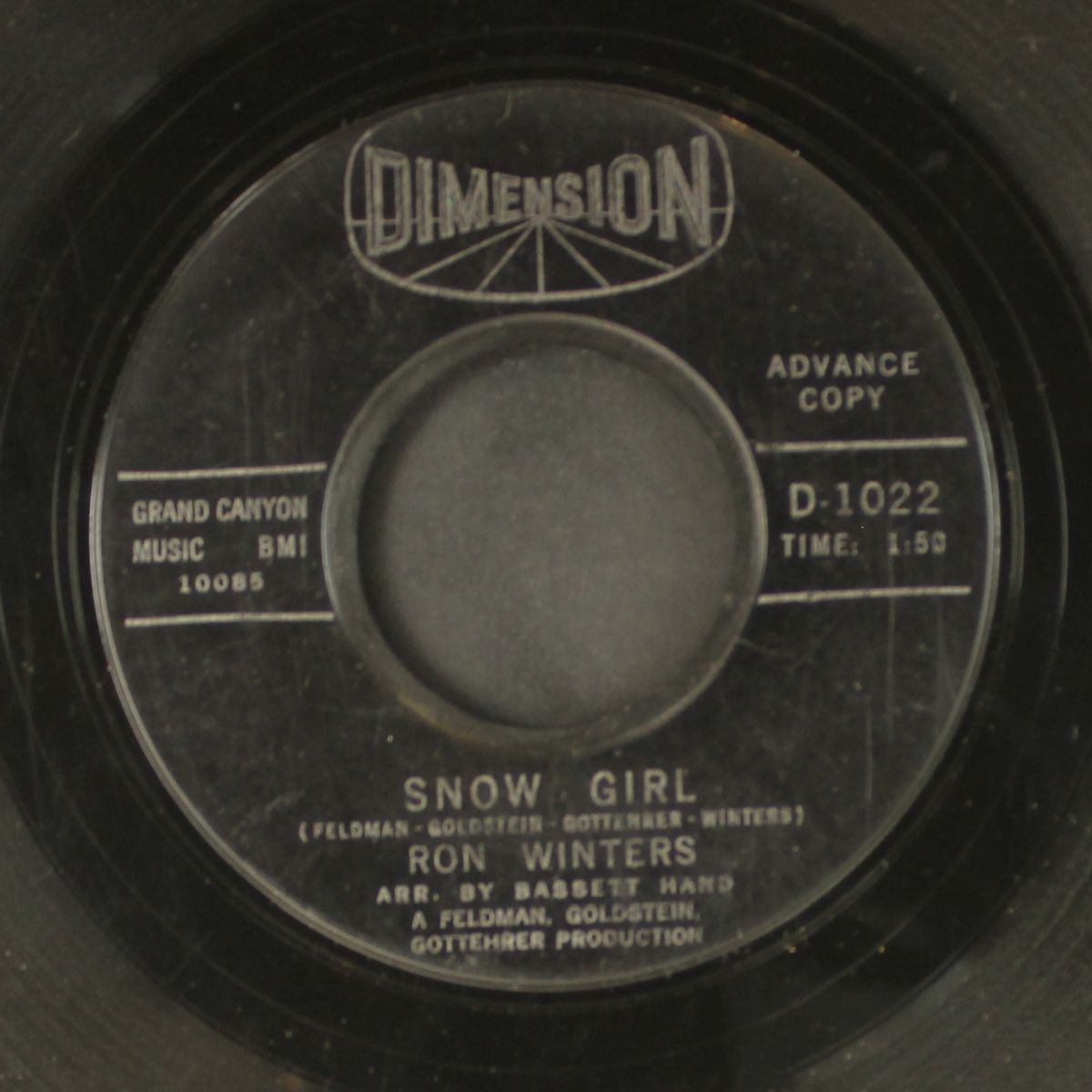 snow girl / in the middle of the morning by RON WINTERS