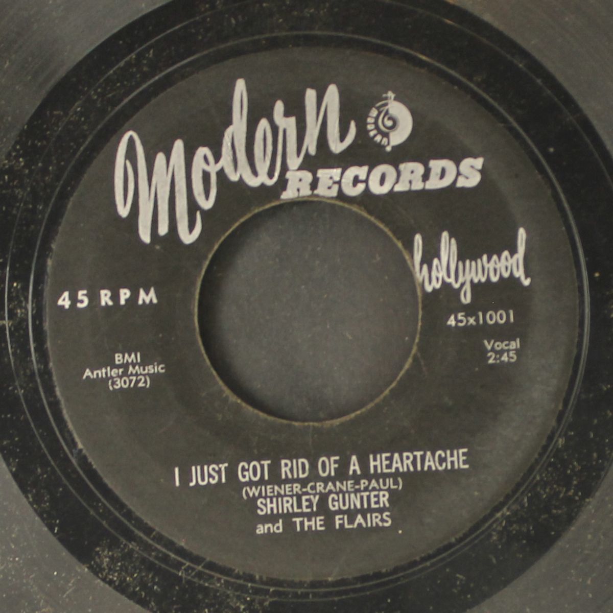 fortune in love / i just got rid of heartache by SHIRLEY GUNTER & FLAIRS