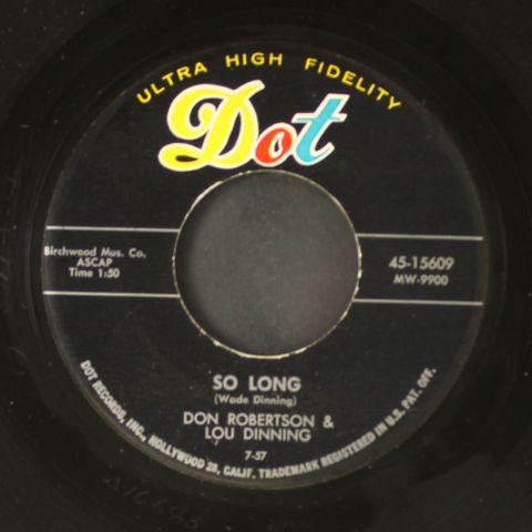 DON ROBERTSON & LOU DINNING