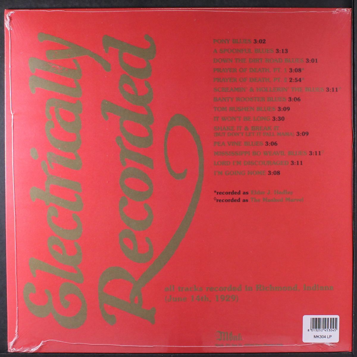 electrically recorded: prayer of death by CHARLEY PATTON