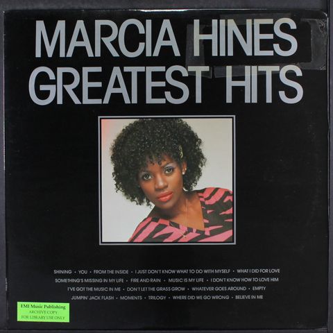 MARCIA HINES