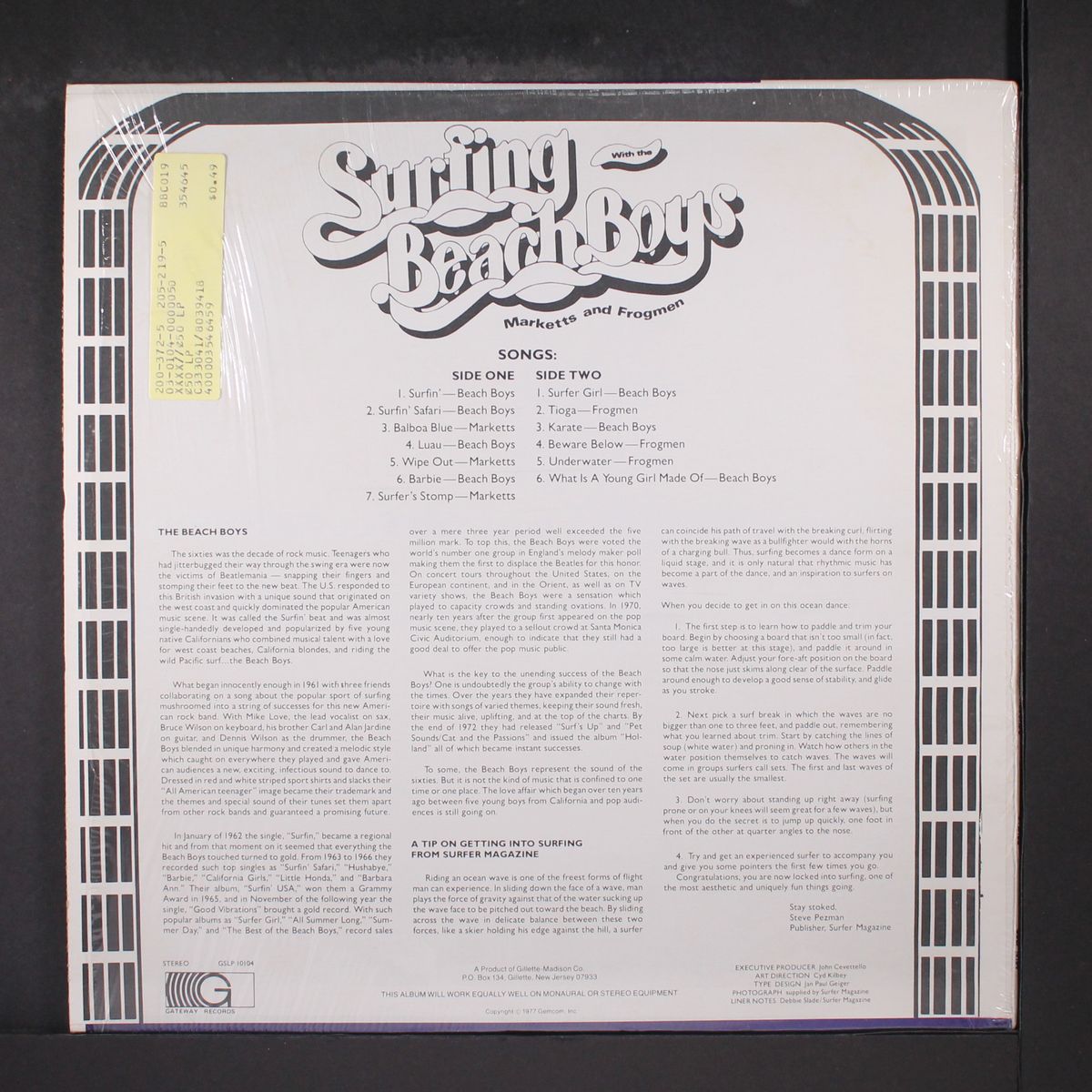 surfing with the beach boys, marketts, and frogmen by BEACH BOYS, MARKETTS, FROGMEN