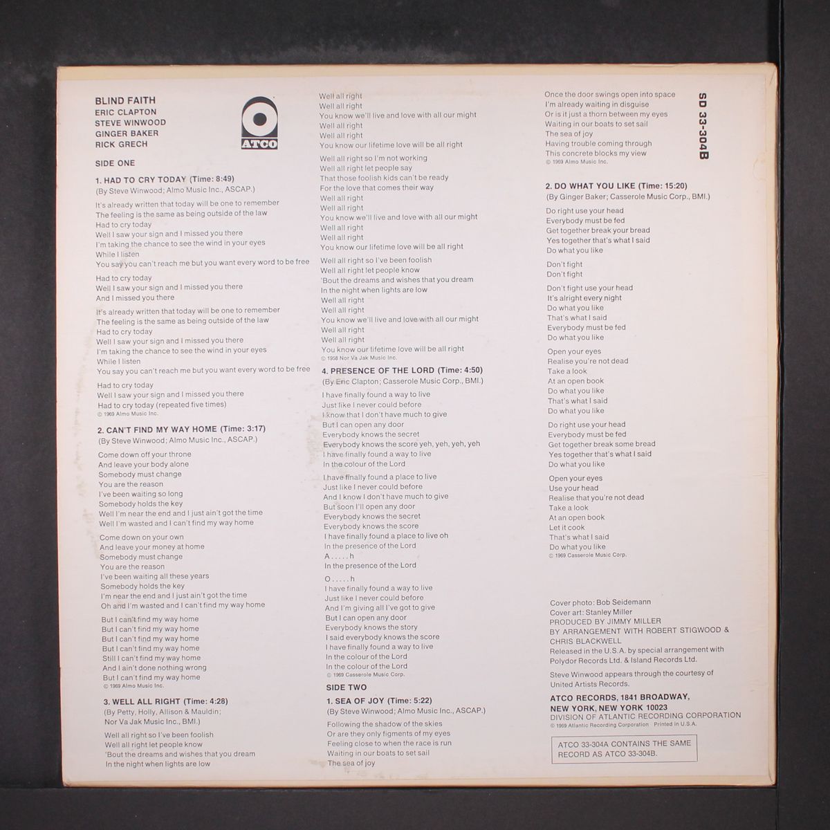 blind faith by BLIND FAITH