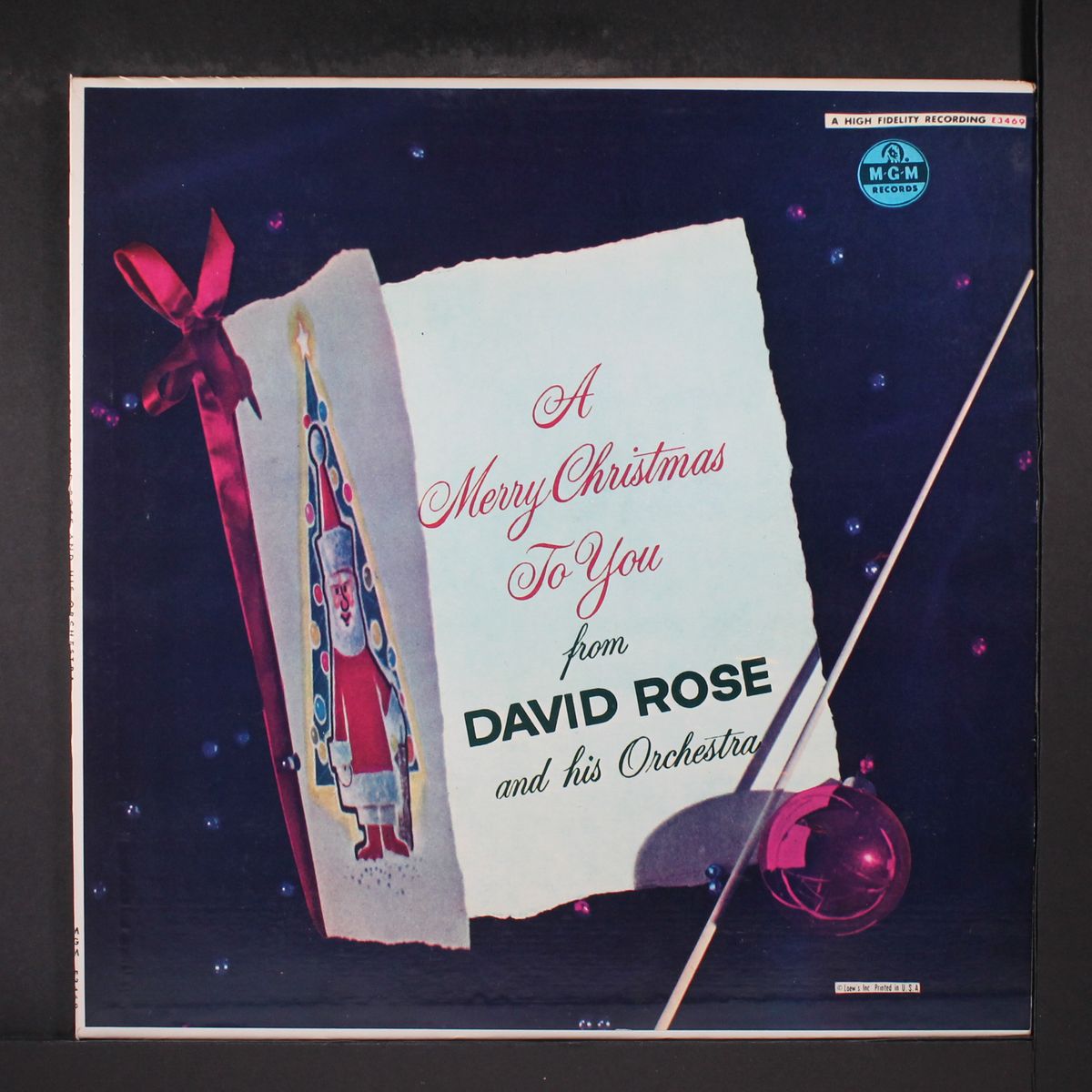 a merry christmas to you by DAVID ROSE