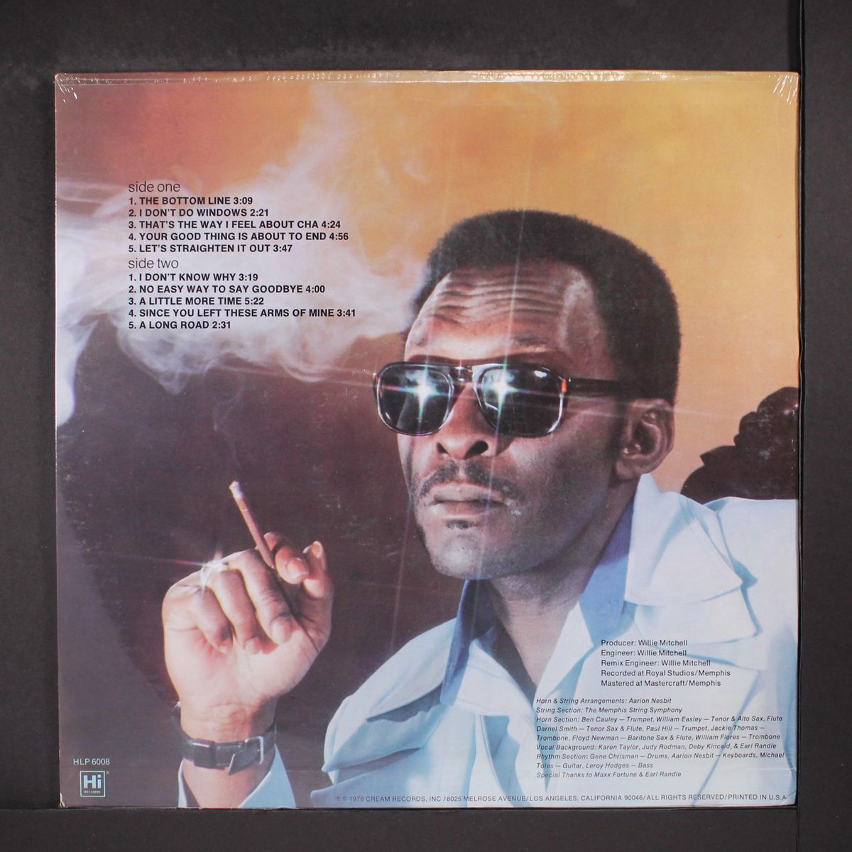 the bottom line by O.V. WRIGHT