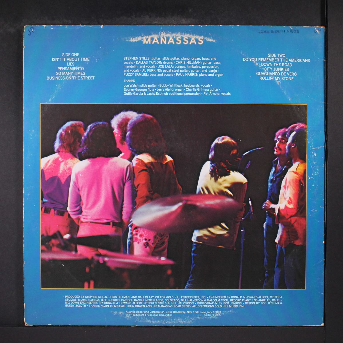 down the road by STEPHEN STILLS & MANASSAS