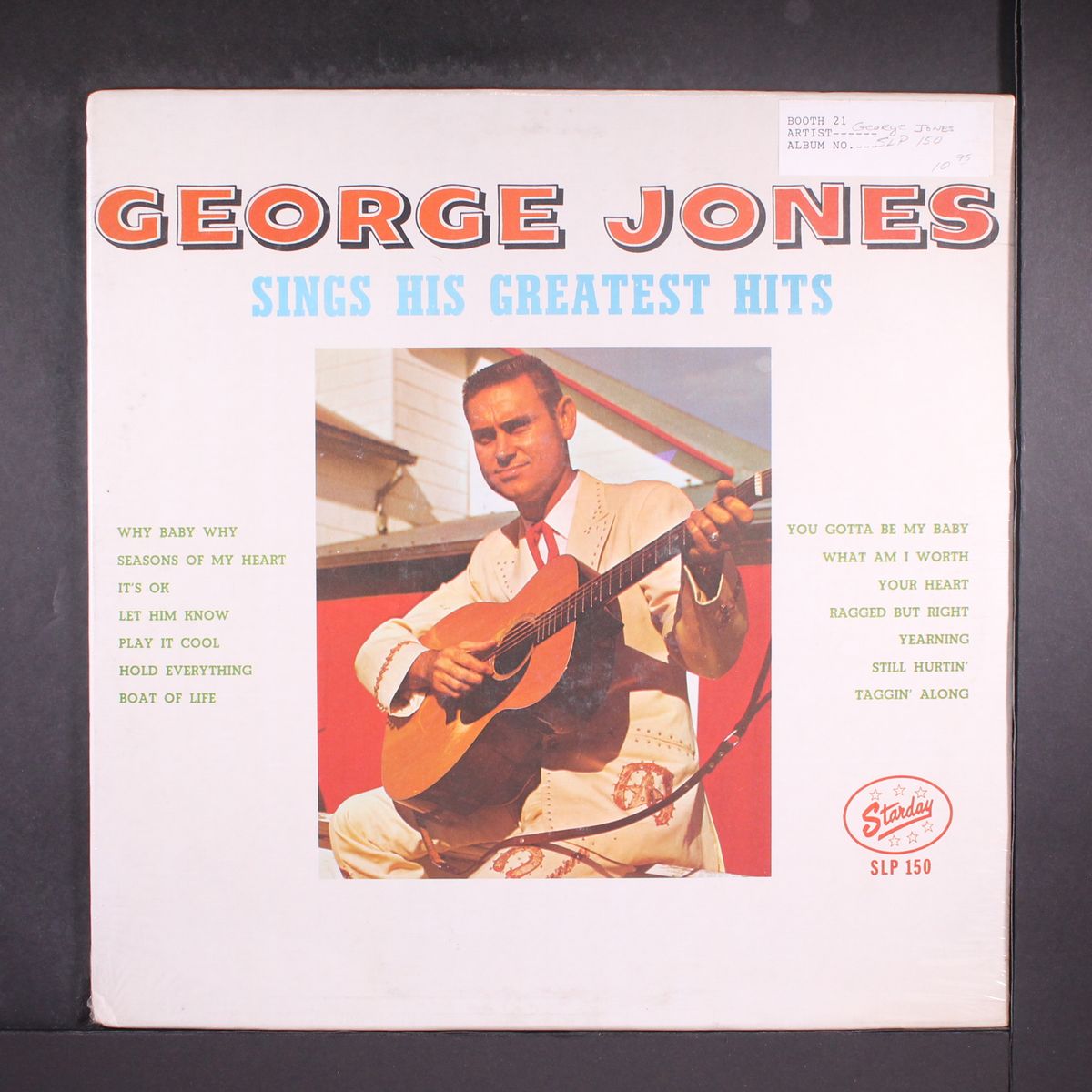 sings his greatest hits by GEORGE JONES