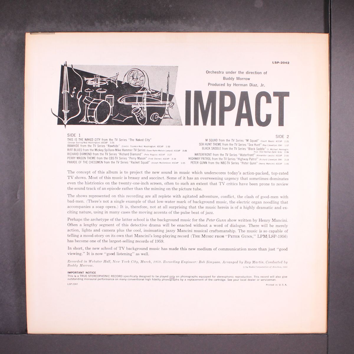impact by BUDDY MORROW