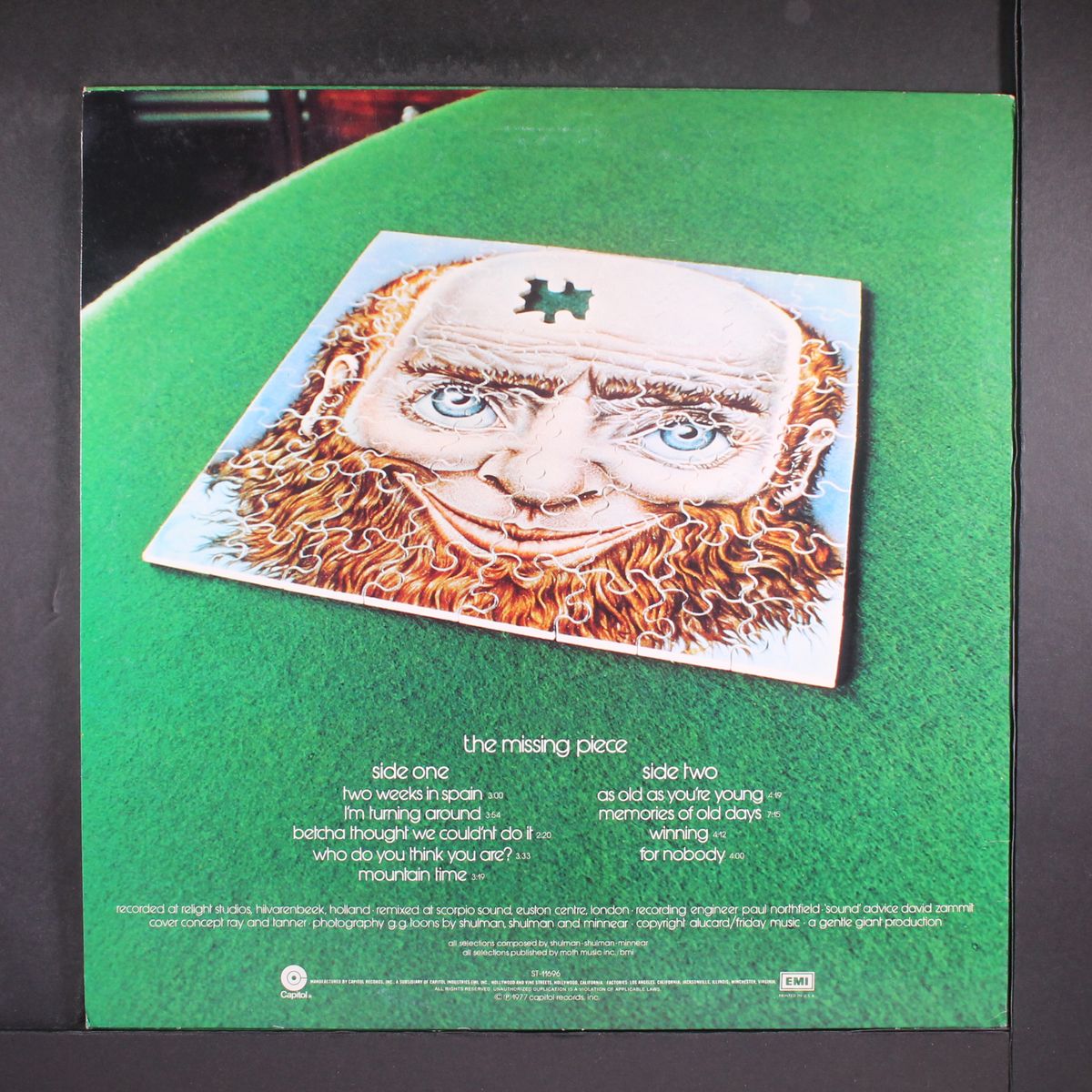 the missing piece by GENTLE GIANT