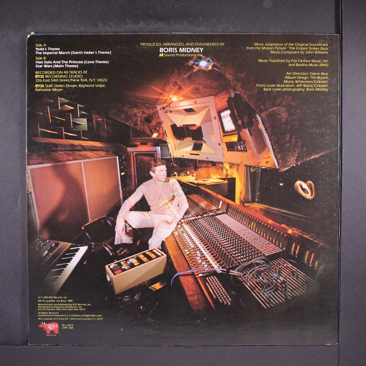 music from empire strikes back by BORIS MIDNEY