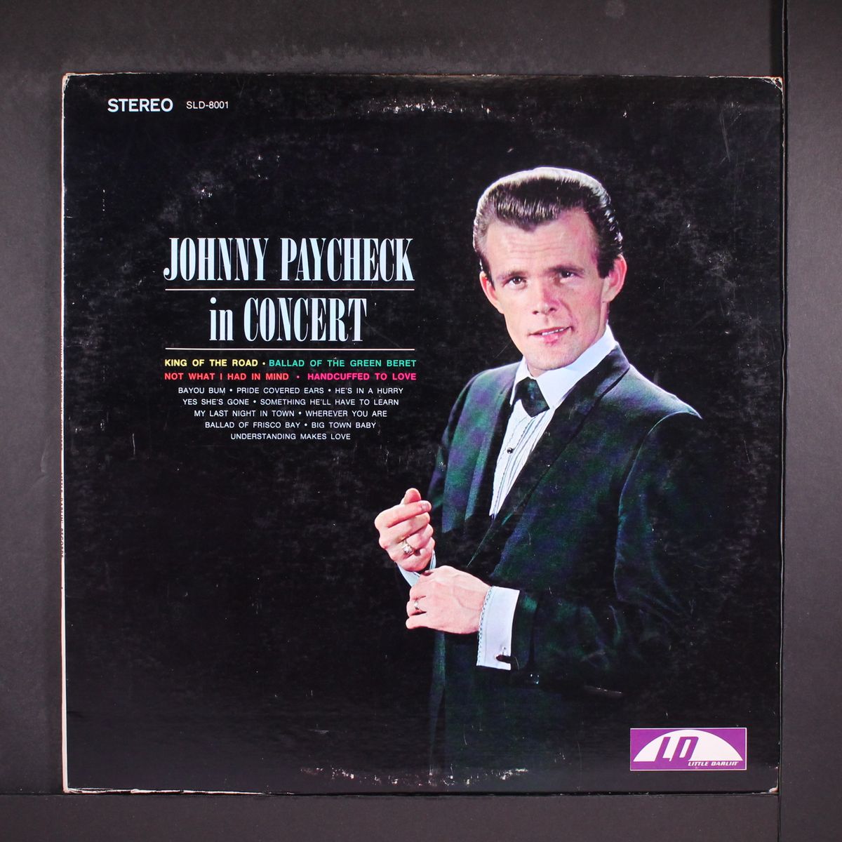 in concert by JOHNNY PAYCHECK