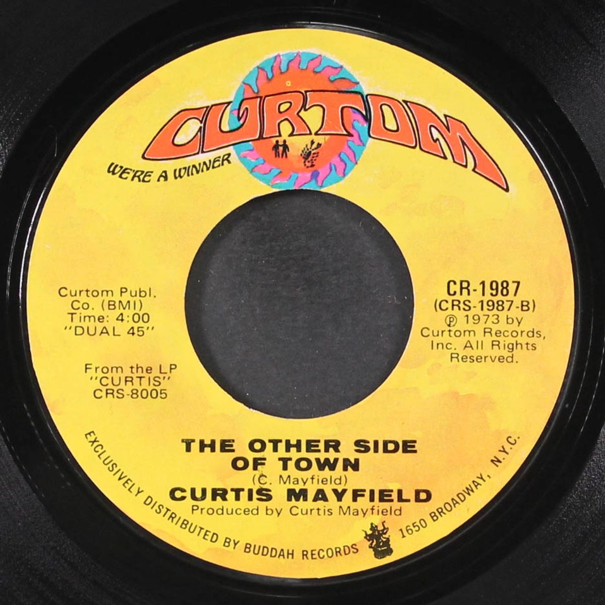 future shock / the other side of town by CURTIS MAYFIELD