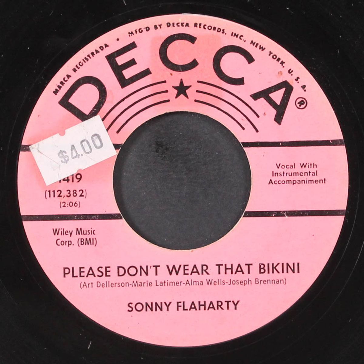 c'mon little mary / please don't wear that bikini by SONNY FLAHARTY